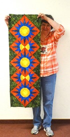 Joy McGoran - Judy Niemeyer "Cactus Flower" Table Runner